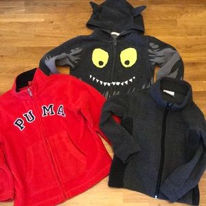 Boys 4T fleece/sweatshirt Lot of 3